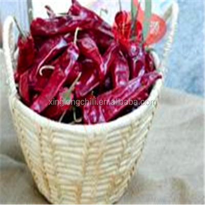 Yidu rouge, piments secs légers 800shu 7-15 cm, riche en calcium