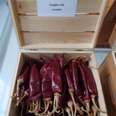 Piments Guajillo lisse et en cuir 10-15 cm Piment rouge 25 kg