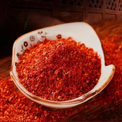 Poivrons rouges écrasés 3-5 mm sans tiges essentiels pour la cuisson épicée