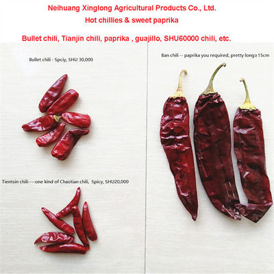 Piment rouge séché piquant 10-25 kg/sac 000-20 Scoville