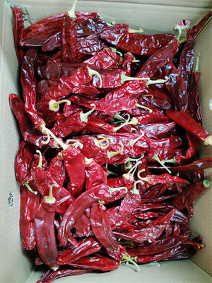 Piments de Cayenne séchés sans tiges ou coupés 12% d'humidité maximale