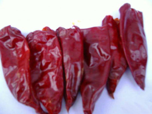 Yidu a séché le Chili rouge poivre des cosses du condiment 9CM Chili de nourriture pour Pozole