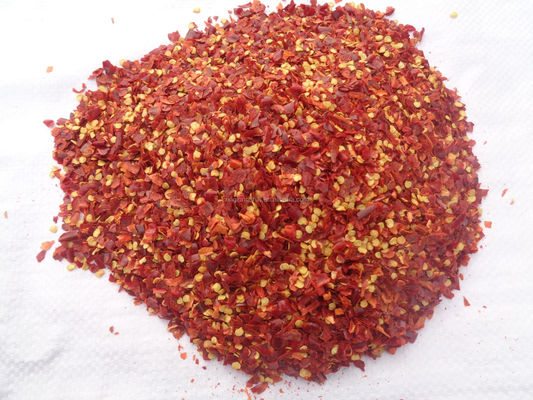 Tien-Tsin a écrasé les flocons secs acaules du Chili de poivrons de piments pulvérisés
