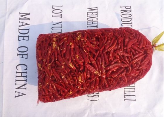 Le Chinois rouge cru de piments de Tianjin d'âcreté élevée a séché Chili Peppers rouge