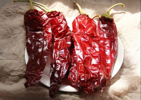 Herb Dried Paprika Peppers simple 1000SHU 20cm a séché le piment d'un rouge ardent