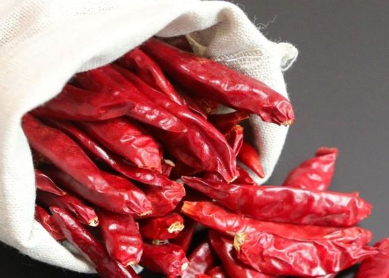 Poivrons de Cayenne de déshydratation rouges desséchant 15000 SHU Pungent Flavor