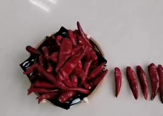 Piments rouges de 7CM Tianjin