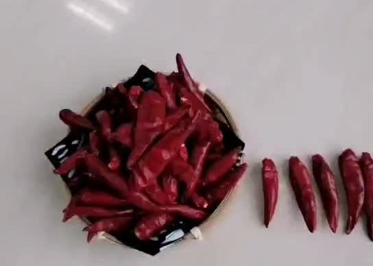 Le Chinois rouge cru de piments de Tianjin d'âcreté élevée a séché Chili Peppers rouge