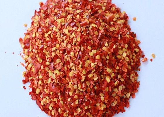 Les poivrons de piments écrasés semés ont séché le Chili rouge 100% HACCP pur