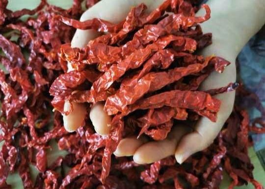 Poivrons rouges séchés au soleil épicés 10000SHU de Xian Chilli 15CM de parfum