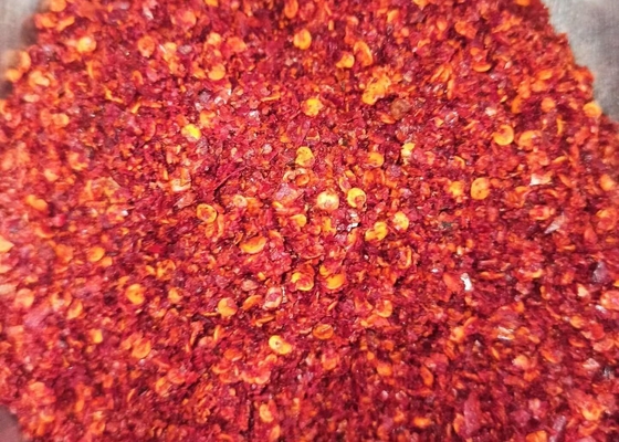 Sacs en plastique à double emballement intérieur moulu poivre rouge au profil de saveur audacieuse