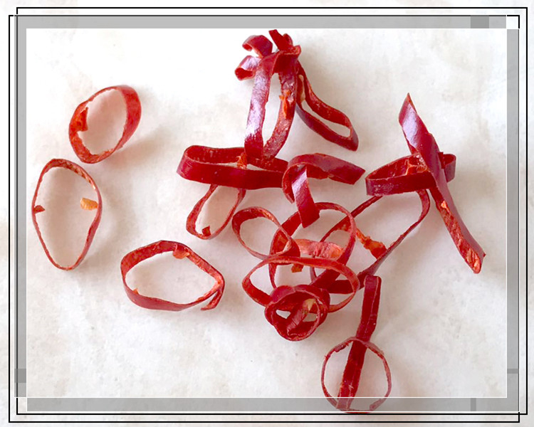 BRC Guajillo Rode Piment au Chili Ringe coupée 0,5 à 1,5 cm saveur de piment forte et piquante
