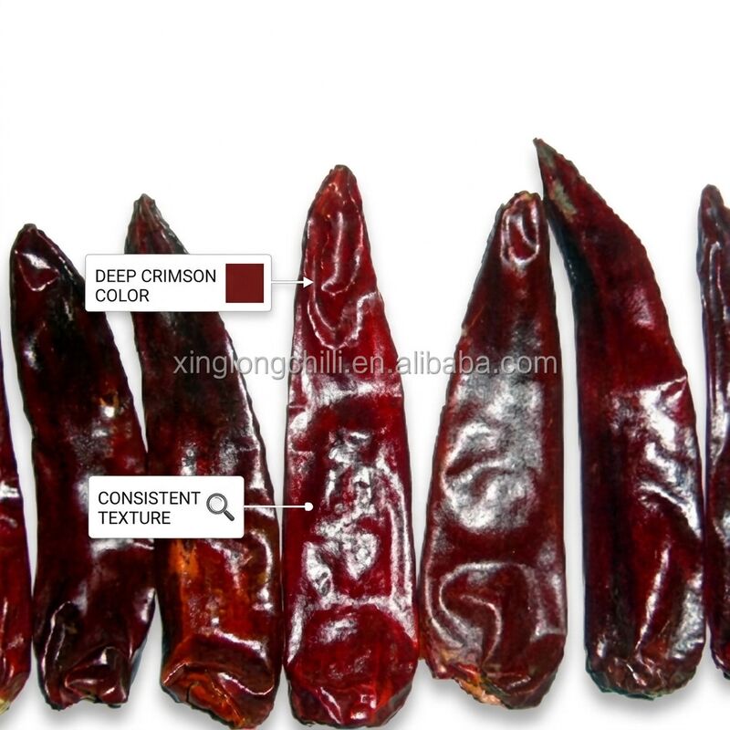 Piment rouge séché écrasé Flèches de poivre rouge séché premium Épices 1-3 mm Produits alimentaires de qualité export